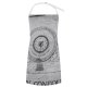 yanfind Custom aprons Aged Ancient Arrow Art Building Bw Carve Check Classic Clock Arms white white-style1 70×80cm