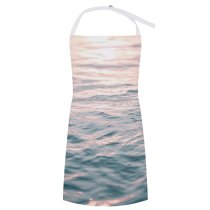 yanfind Custom aprons Abstract Amazing Aqua Azure Bay Breathtaking Calm Space Dawn Dusk Evening white white-style1 70×80cm
