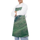 yanfind Custom aprons Aerial Calm Cliff Colorful Countryside Drone Field Flora Foliage Formation From white white-style1 70×80cm