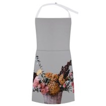 yanfind Custom aprons Aroma Arrangement Assorted Bloom Botany Bouquet Bud Bunch Colorful Space Decor white white-style1 70×80cm