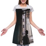 yanfind Custom aprons Aged Anonymous Architecture Damaged Light Design Flight Stairs Industrial Interior Natural white white-style1 70×80cm