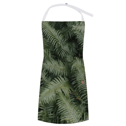 yanfind Custom aprons Abstract Abundance Botanic Botany Bush Space Cultivate Delicate Flora Foliage Forest white white-style1 70×80cm