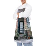 yanfind Custom aprons Architecture Barrier Brick Wall Brickwork Building City Construction Contemporary Detail District Door001 white white-style1 70×80cm