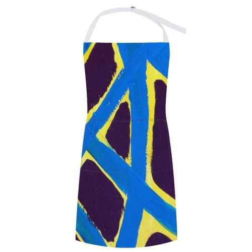 yanfind Custom aprons Impressionist Abstract Art Paintings Primary Africa West Indian Indies Ethnic Oriental white white-style1 70×80cm