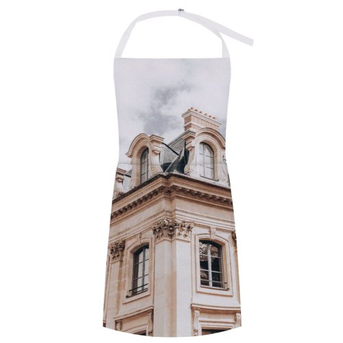 yanfind Custom aprons Accommodation Aged Apartment Architecture Attic Building Calm City Classic Cloudy Construction white white-style1 70×80cm