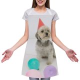 yanfind Custom aprons Adorable Assorted Balloon Birthday Celebrate Charming Chordate Concept Cone Contemplate Contemplative Cute white white-style1 70×80cm