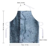 yanfind Custom aprons Abstract Aged Boulder Space Crack Daylight Destruct Dry Ecology Formation Geology white white-style1 70×80cm