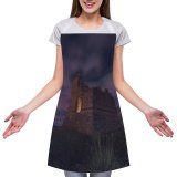 yanfind Custom aprons Abandoned Aged Amazing Ancient Architecture Astronomy Atmosphere Attract Breathtaking Calm Castle Cloudy white white-style1 70×80cm