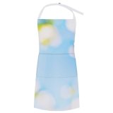 yanfind Custom aprons Flower Spring Bloom Soft Abstract white white-style1 70×80cm