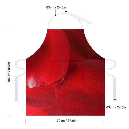 yanfind Custom aprons Flower Heart Isolated Love Marriage Occasional Petal Plant Proposal Ring white-style1 70×80cm