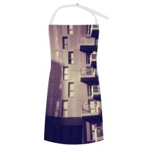 yanfind Custom aprons Architectural Design Architecture Building Exterior Futuristic Glass Items Panels High white white-style1 70×80cm