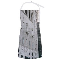 yanfind Custom aprons Accommodation Apartment Arched Architecture Avenue Building Car City Cloudless Condominium Construction Contemporary white white-style1 70×80cm