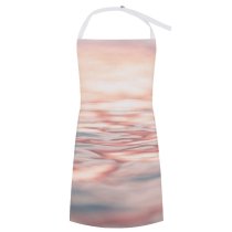 yanfind Custom aprons Abstract Amazing Aqua Azure Bay Calm Space Dawn Dusk Evening white white-style1 70×80cm
