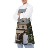 yanfind Custom aprons Affection Anonymous Architecture Building City Cityscape Space Couple Date District Embracing Enjoying white white-style1 70×80cm