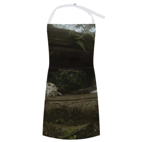 yanfind Custom aprons 009 white white-style1 70×80cm