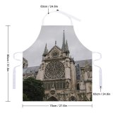 yanfind Custom aprons Aged Ancient Arch Architecture Art Building Carve Cathedral Catholic Church City Cloudy white white-style1 70×80cm
