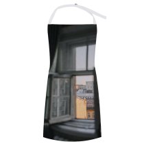 yanfind Custom aprons Architecture Casement City Citylife Exterior Home Interior Old Building Window Residential white white-style1 70×80cm
