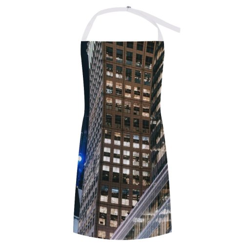 yanfind Custom aprons Accommodation Apartment Architecture Avenue Building Center Central City Commerce Community Complex Condominium white white-style1 70×80cm