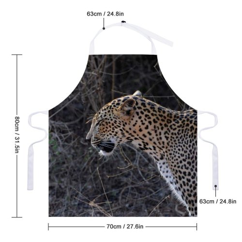 yanfind Custom aprons Adorable Attentive Blurred Branch Calm Carnivore Creature Danger Daytime Elegant Fauna white white-style1 70×80cm