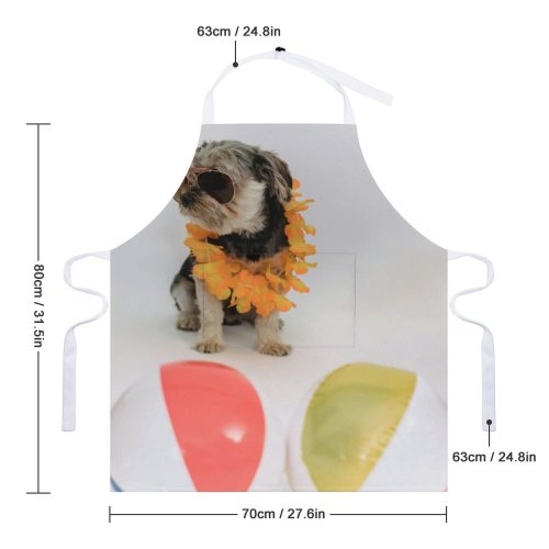 yanfind Custom aprons Accessory Adorable Ball Beach Celebrate Charming Chordate Colorful Concept Contemporary Cool Space white white-style1 70×80cm