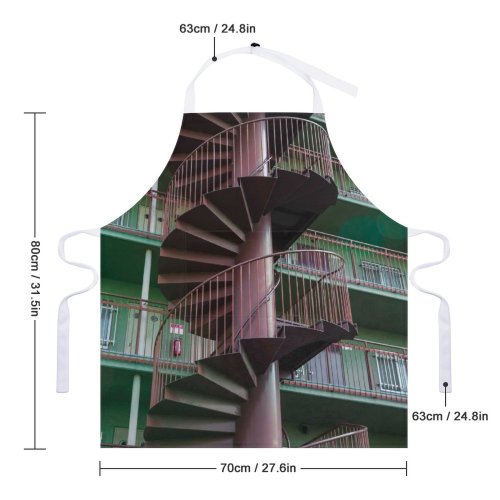 yanfind Custom aprons Accommodation Apartment Architecture Area Building Calm City Condominium Construction Daylight Daytime white white-style1 70×80cm
