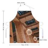 yanfind Custom aprons Aged America Architecture Attract Brick Wall Building Ceiling Chandelier Classic Column Construction white white-style1 70×80cm