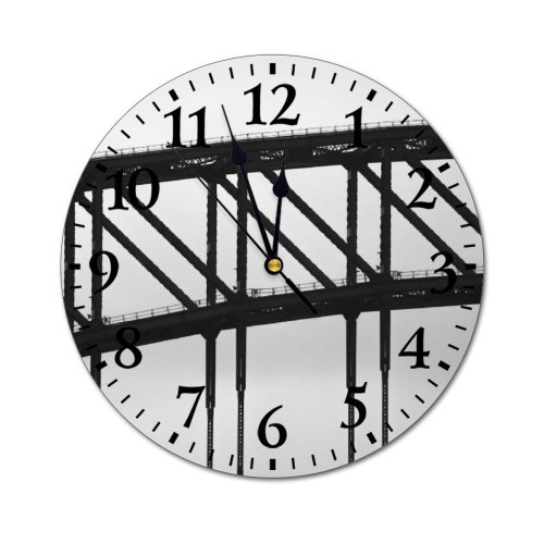 yanfind Fashion PVC Wall Clock Arch Architecture Attract Australia Bw City Cloudy Construction Daytime Design Detail Mute Suitable Kitchen Bedroom Decorate Living Room