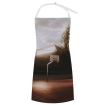 yanfind Custom aprons Area Autumn Basket Basketball Building Cloudy Construction Court Daylight Daytime District white white-style1 70×80cm