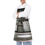 yanfind Custom aprons Abandoned Aged Architecture Brick Wall Broken Building Bw Cement Concrete Corrosion Crack white white-style1 70×80cm