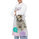 yanfind Custom aprons Adorable Assorted Balloon Birthday Celebrate Charming Chordate Concept Cone Contemplate Contemplative Cute white white-style1 70×80cm