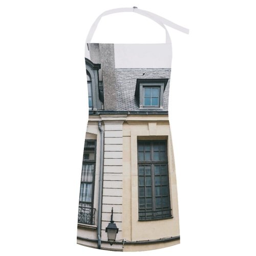 yanfind Custom aprons Accommodation Aged Apartment Architecture Attic Balcony Building Chimney City Classic Condominium Construction white white-style1 70×80cm
