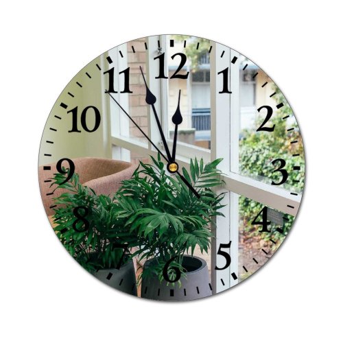 yanfind Fashion PVC Wall Clock Armchair Big Comfort Contemporary Cottage Cozy Decorative Detail Dwell Empty Estate Floor Mute Suitable Kitchen Bedroom Decorate Living Room