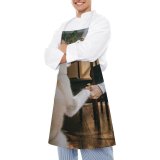yanfind Custom aprons Adorable Akita Inu Anonymous Friend Beverage Blurred Bonding Care Casual Coffee white white-style1 70×80cm
