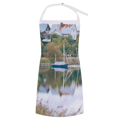 yanfind Custom aprons Accommodation Aged Bay Boat Building Bush Coast Community Countryside Dwell Estate Facade white white-style1 70×80cm