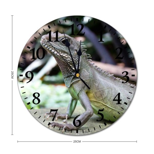 yanfind Fashion PVC Wall Clock Mute Suitable Kitchen Bedroom Decorate Living Room