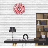 yanfind Fashion PVC Wall Clock Art Artwork Assorted Box Celebrate Colorful Concept Congratulate Craft Creative Decor Mute Suitable Kitchen Bedroom Decorate Living Room