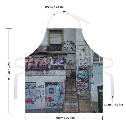 yanfind Custom aprons Accommodation Aged Apartment Art Building City Community Condominium Construction Damage Development District white white-style1 70×80cm