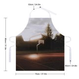 yanfind Custom aprons Afternoon Alley Area Athletic Field Basketball Calm City Cloudy Complex Construction Cottage white white-style1 70×80cm