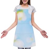 yanfind Custom aprons Flower Spring Bloom Soft Abstract white white-style1 70×80cm