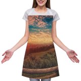 yanfind Custom aprons 4k Clouds Daylight Forest Landscape Landscapes Mountains Outdoors Scenic Sky Sunshine white white-style1 70×80cm