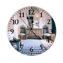 yanfind Fashion PVC Wall Clock Apartment Bed Bedroom Cabinet Carpet Chair Comfort Cozy Curtain Decoration Design Mute Suitable Kitchen Bedroom Decorate Living Room