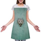 yanfind Custom aprons Art Texture Wall Vintage Door Design Decoration Cat Retro Ancient Picture Sooty white white-style1 70×80cm