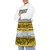 yanfind Custom aprons Texture Abstract Glass Backdrop Beautiful Christmas Design Elegance Gilded Glamour white white-style1 70×80cm
