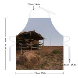 yanfind Custom aprons Architecture Barren Big Boulder Bumpy Construction Space Countryside Daytime Dry Furniture Glamping white white-style1 70×80cm