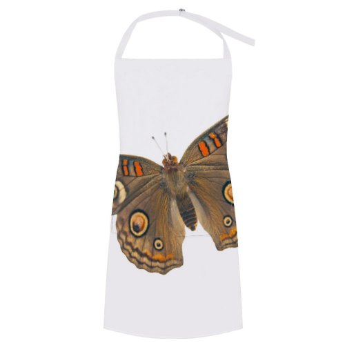 yanfind Custom aprons Moth Design Butterfly Eyes Antenna Fly Insect Catapiller Larva Fur white white-style1 70×80cm