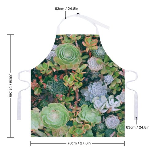 yanfind Custom aprons Assorted Backdrop Botanical Botany Colorful Space Daylight Different Ecology From white white-style1 70×80cm