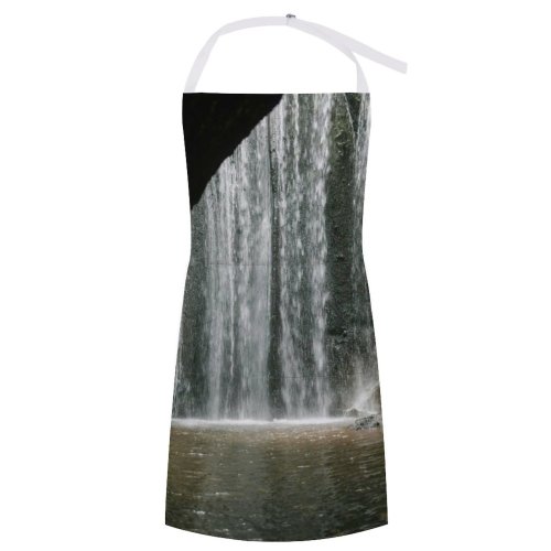 yanfind Custom aprons Adventure Aqua Boulder Breathtaking Cascade Cave Cliff Countryside Dark Daylight Daytime white white-style1 70×80cm