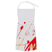 yanfind Custom aprons Splat Impressionist Abstract Art Paintings Palette Oil Colours Colorful Colourful Fine  white-style1 70×80cm