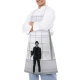 yanfind Custom aprons Art Makeup Attire Roses Contemporary Costume Creepy Dead Face Facial Expression Fashion white white-style1 70×80cm