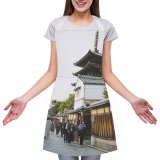 yanfind Custom aprons Architecture Attract Authentic Buddhism Capture Construction Destination East Eastern Ethnic white white-style1 70×80cm
